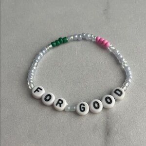 “For Good” Beaded Friendship Bracelet